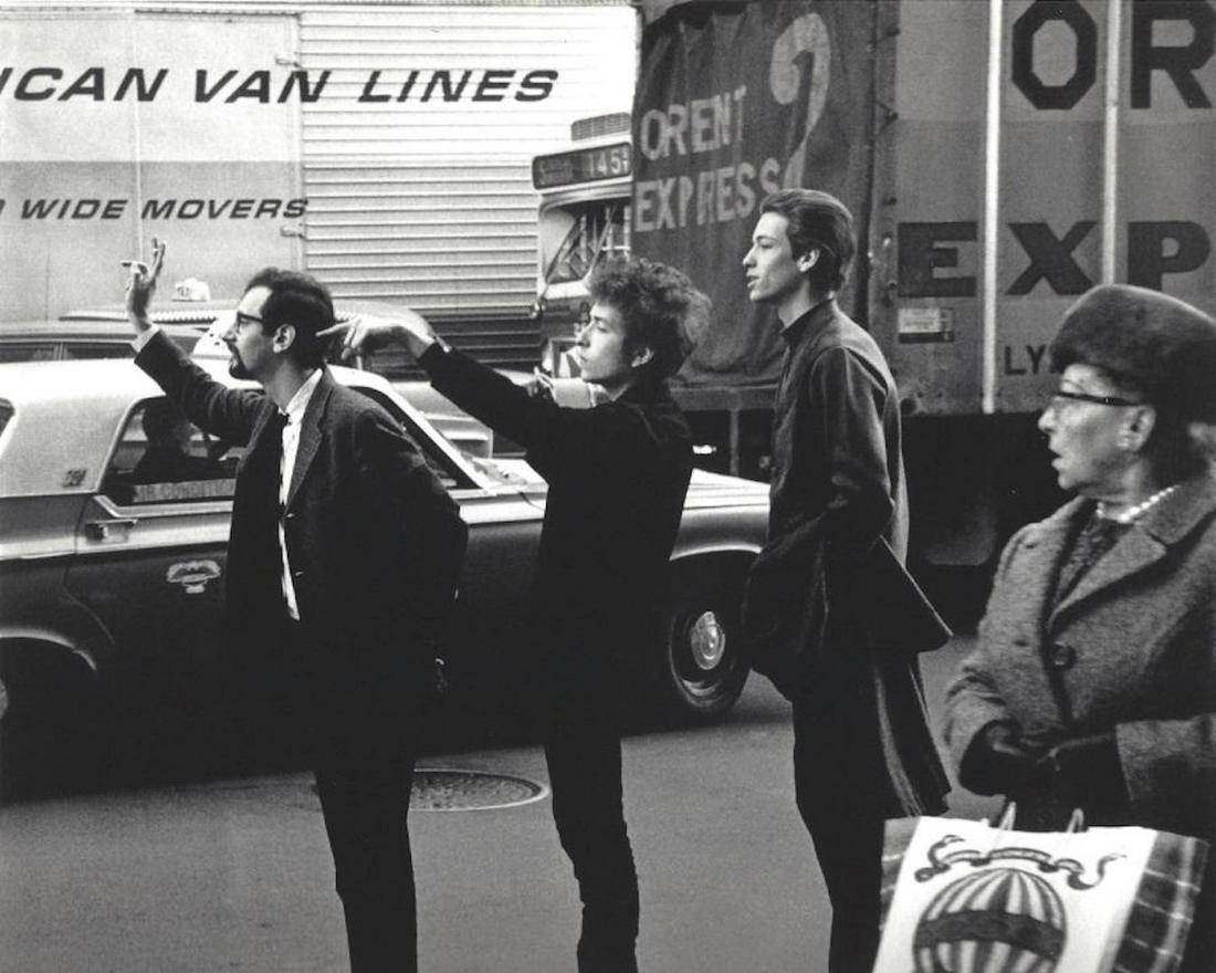 Bob Dylan Daniel Kramer Publication Photo: Bob Dylan, measuring approximately, 10"x 8" with white border. Taken in 1965 and printed in 1999. It comes stamped by the photographer and agency with other details for publicity that may not be showi