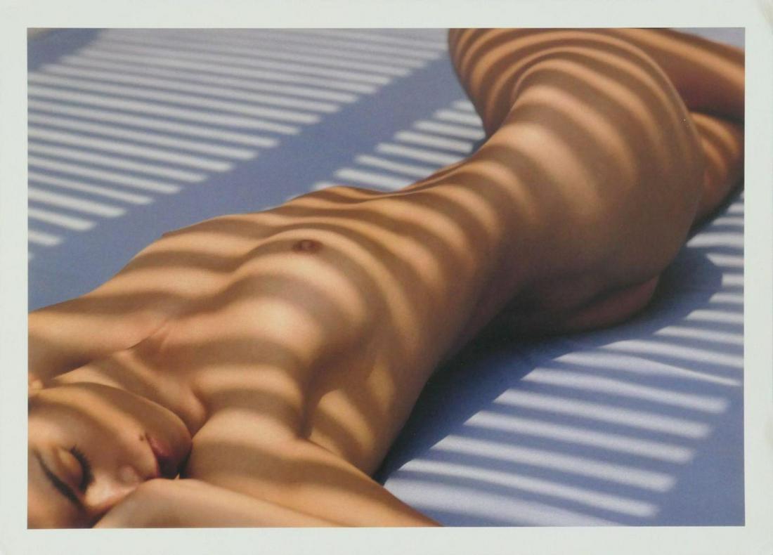 Cindy Crawford Playboy Publication Photo: Cindy Crawford Playboy Publication Photo Cindy Crawford, measuring approximately, 9"x12" with white border. Taken by Herb Ritts, printed 1998. It comes stamped by the photographer and agency with othe