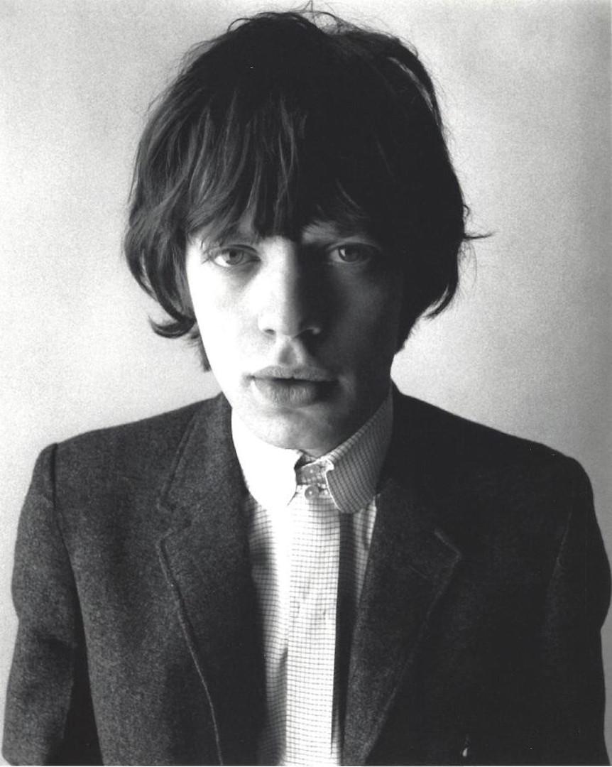 Mick Jagger David Bailey Publication Photo: Mick Jagger , measuring approximately, 10.5"x8.5" with white border. Taken by David Bailey in the 1960's printed in 1998. It comes stamped by the photographer and agency with other details for publici