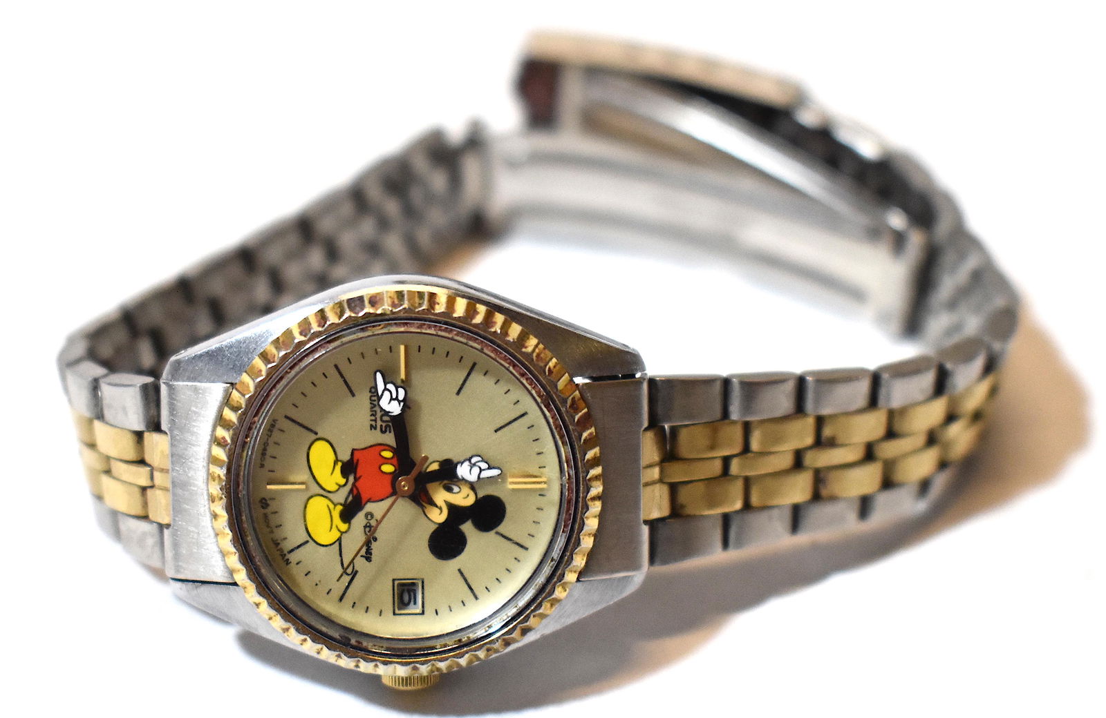 Mickey Mouse Wrist Watch: Lorus Quartz