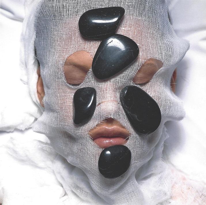 Irving Penn Hot Stones Publication Photo: Original Publication Photo, measuring approximately, 9"x9" includes white border. Taken in 2002, printed 2003. It comes stamped by the photographer and agency. The photograph is printed on double weig