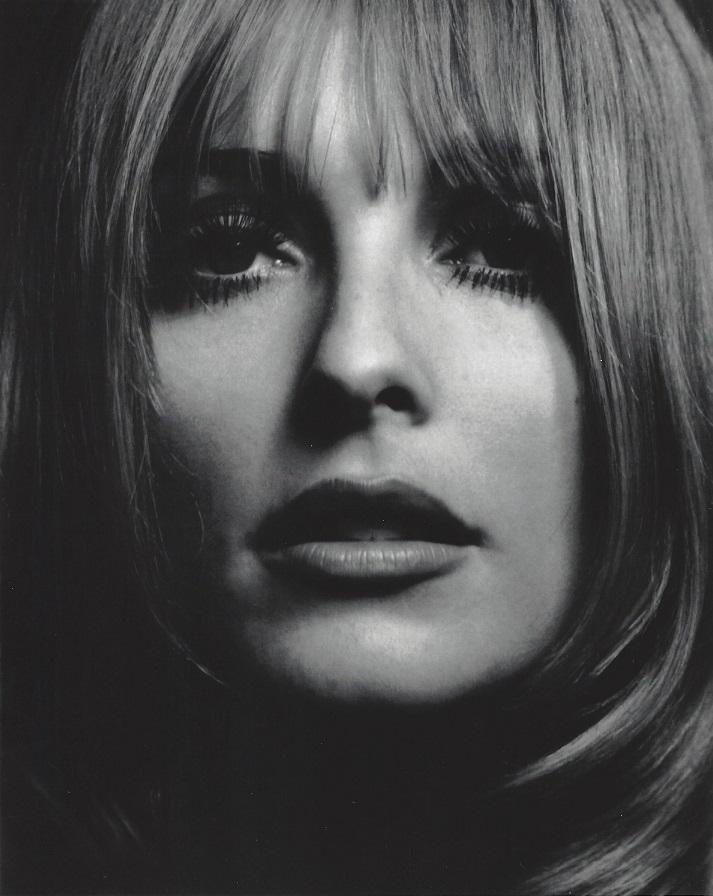 Sharon Tate Philippe Halsman Publication Photo: Original Publication Photo, measuring approximately, 11"x9" includes white border. Taken in 1966, printed 1998. It comes stamped by the photographer and agency. The photograph is printed on double wei