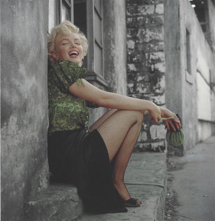 Marilyn Monroe Milton H Greene Publication Photo: Original Publication Photo, measuring approximately, 9"x9" includes white border. Taken in 1956, printed 1999. It comes stamped by the photographer and agency. The photograph is printed on double weig