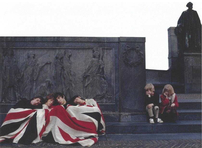 The Who Morningside Park Art Kane Publication Photo: Original Publication Photo, measuring approximately, 7.5"x7.5" includes white border. Taken in 1968, printed 1998. It comes stamped by the photographer and agency. The photograph is printed on double