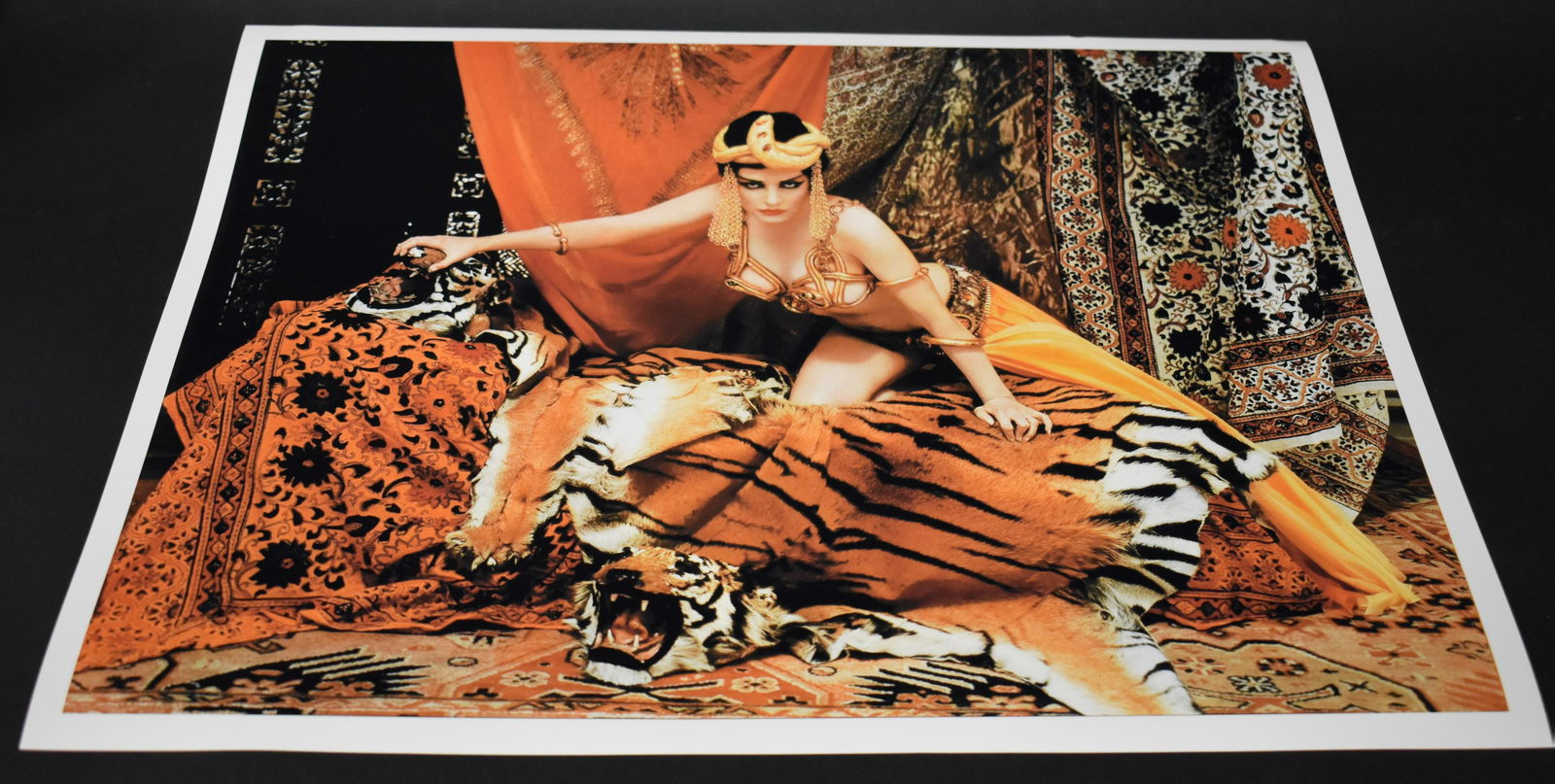 Avedon Photograph. Marilyn Monroe: Marilyn as Theda Bara With back stamp 16 x 21