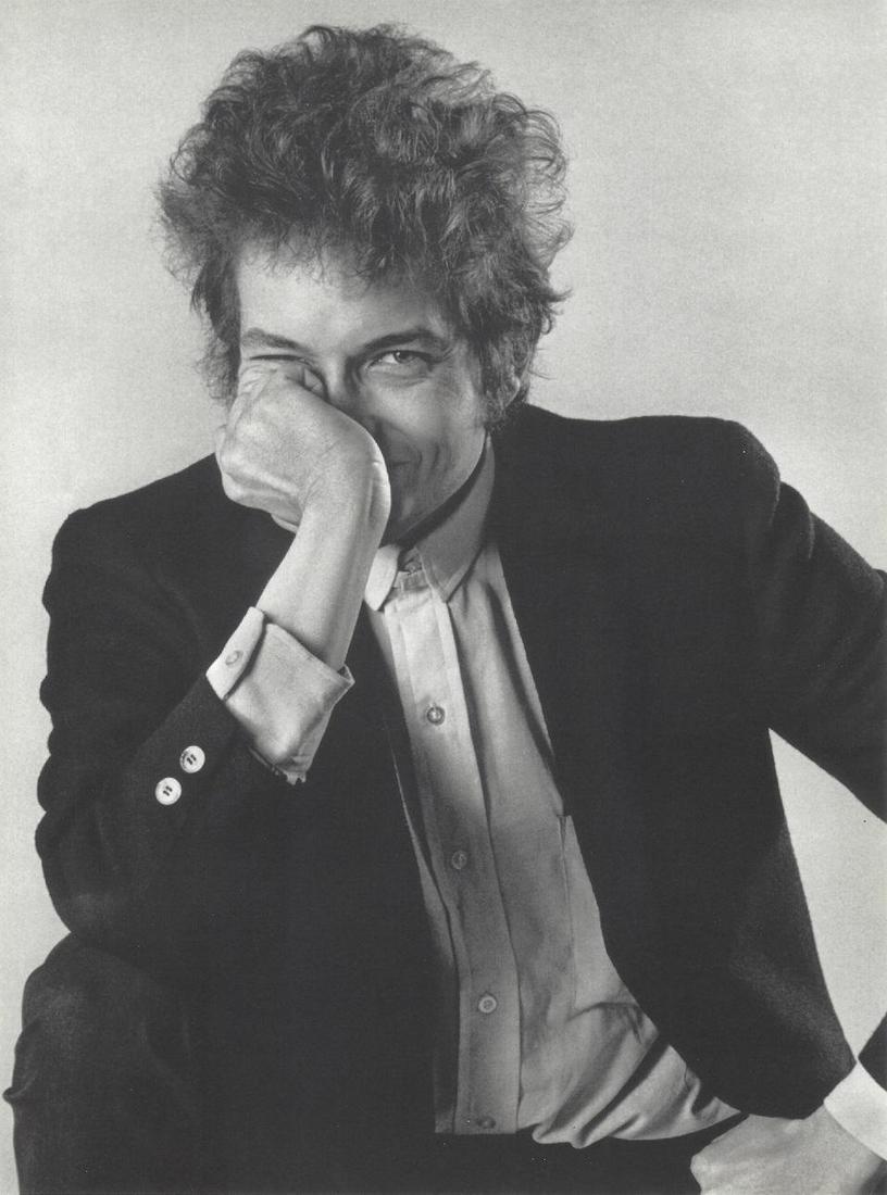 Bob Dylan Barry Feinstein Publication Photo: Original Publication Photo, measuring approximately, 10.5"x9" includes white border. Taken in 1966, printed 1998. It comes stamped by the photographer and agency. The photograph is printed on double w