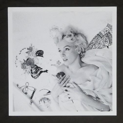 Marilyn Monroe Cecil Beaton Photograph: Original Publication Photo, measuring approximately, 9"x9" includes white border. Taken in 1956, printed 1999. It comes stamped by the photographer and agency. The photograph is printed on double weig