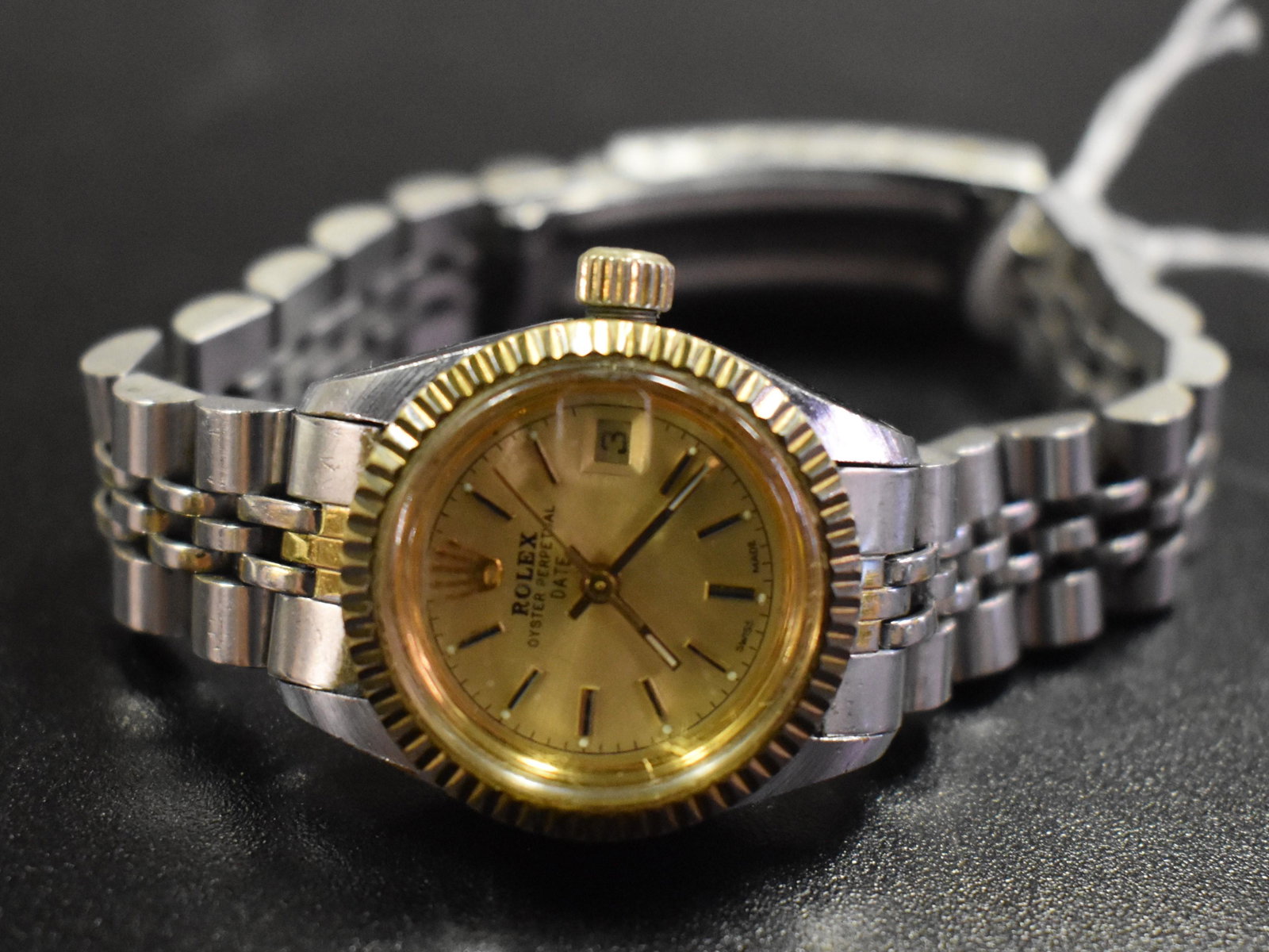 Lady's Rolex Calendar Watch: Guaranteed by Gallery.