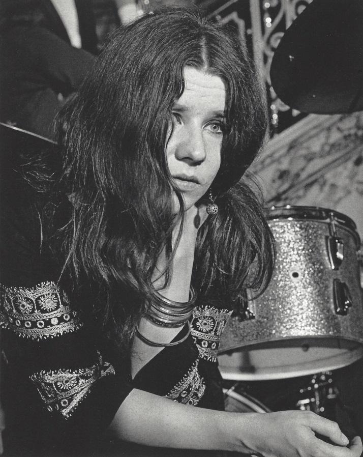 Janis Joplin Jim Marshall Publication Photo: Original Publication Photo, measuring approximately, 10"x 8.5" includes white border. Taken in 1967, printed late 1998. It comes stamped by the photographer and agency. The photograph is printed on do