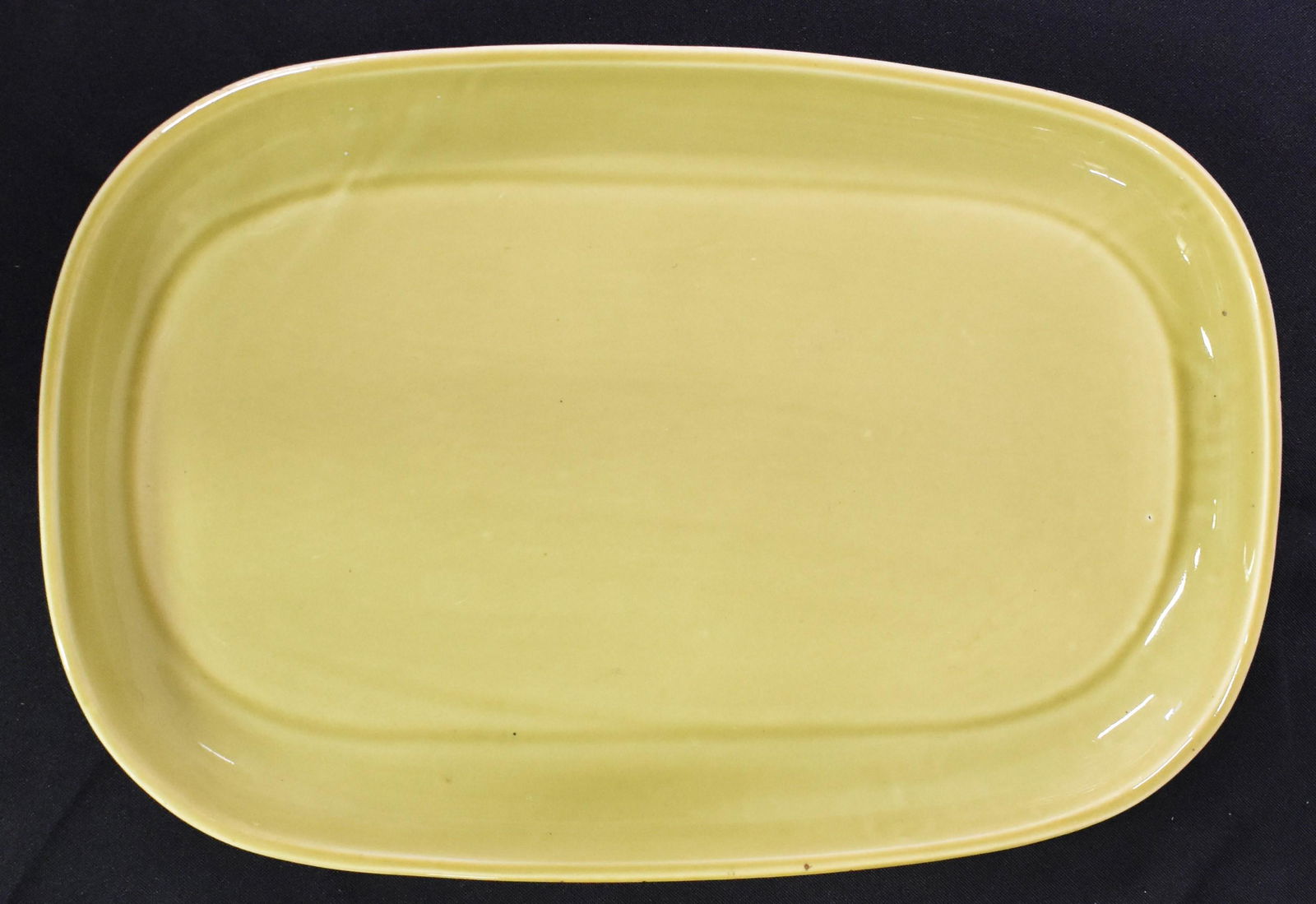 Russel Wright. Platter: Marked Russel Wright China For Iroquois Size 13.5"Long
