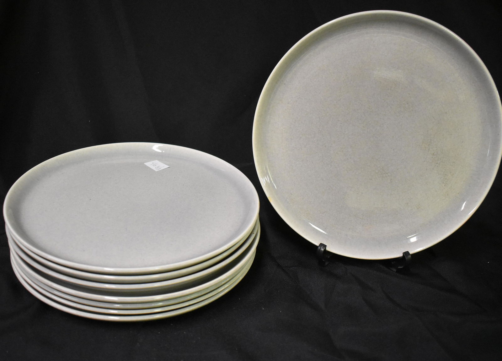 Russel Wright. Dinner Plate (8): Marked Russel Wright Steubenville Size 10"D