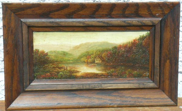Hudson River Oil Signed Louis W. Sonntag