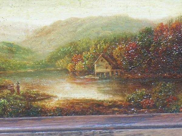 Hudson River Oil Signed Louis W. Sonntag - 2
