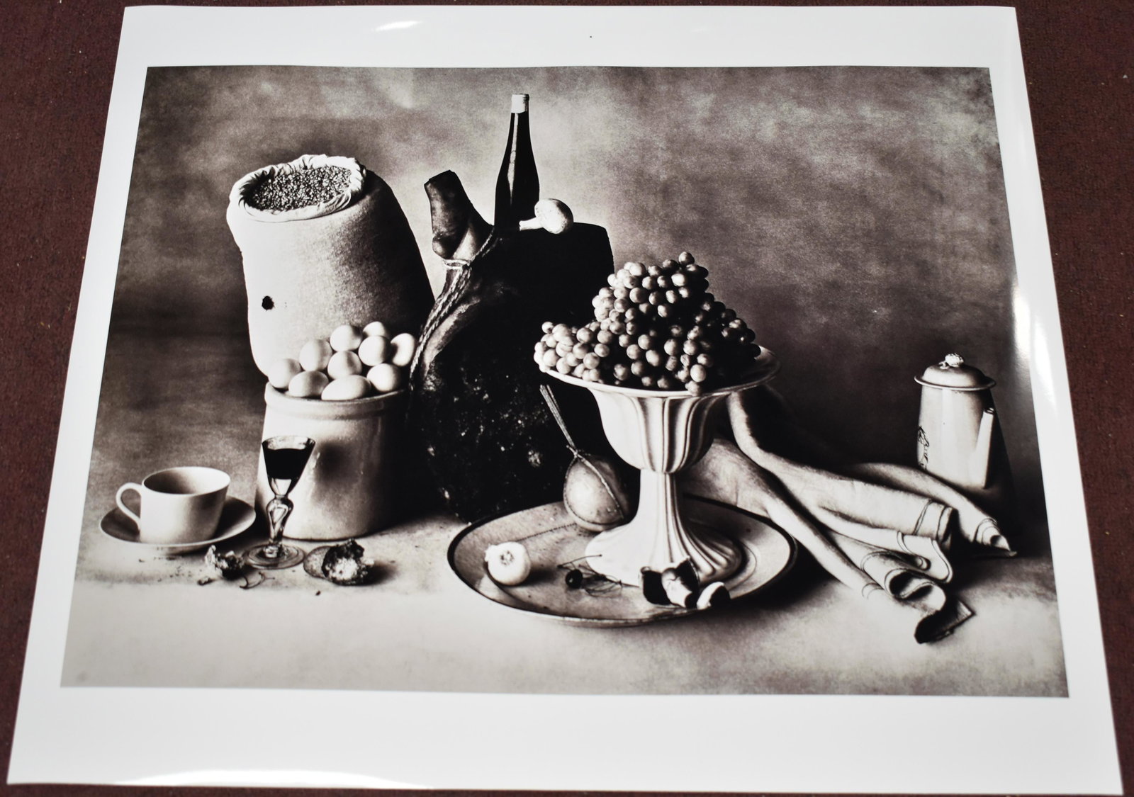 Irving Penn. New york Still Life 1947.: Later Print. Size 22"H x 25"W