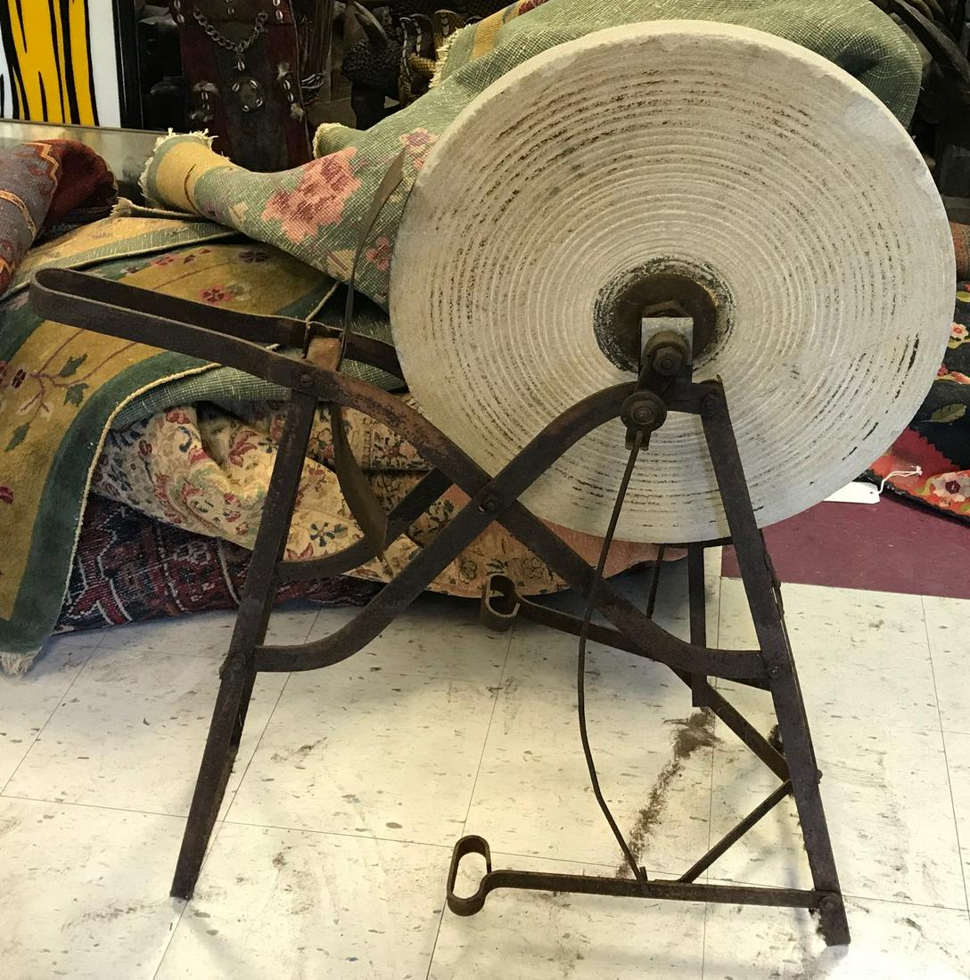 Antique Grinding Stone: As is condition