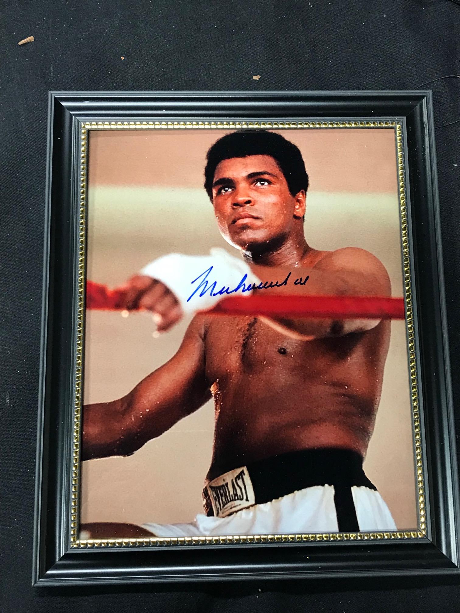 Muhammad Ali Sgd Photo: Framed 8x10