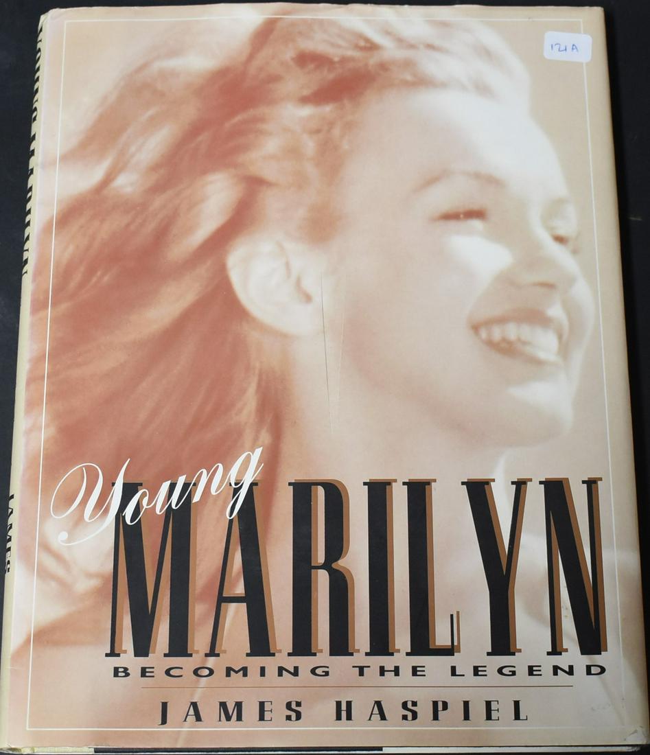 James Haspiel Young Marilyn: Becoming the Legend; with a Norma Jeane quotation from 1945 about how she got into modelling. First printed in Great Britain in 1994. First American edition.