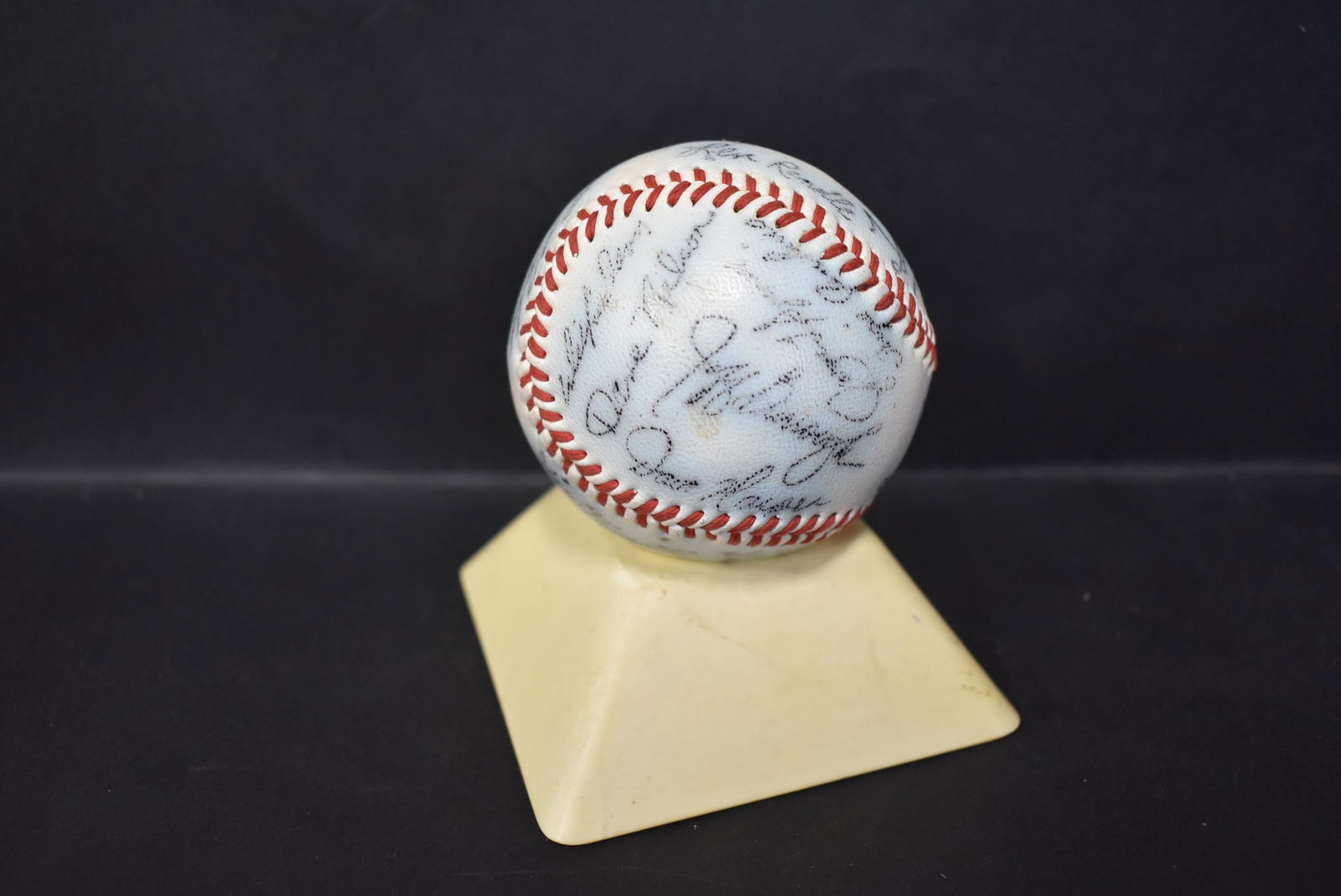 Texas Rangers Autographed Baseball (1 of 11)
