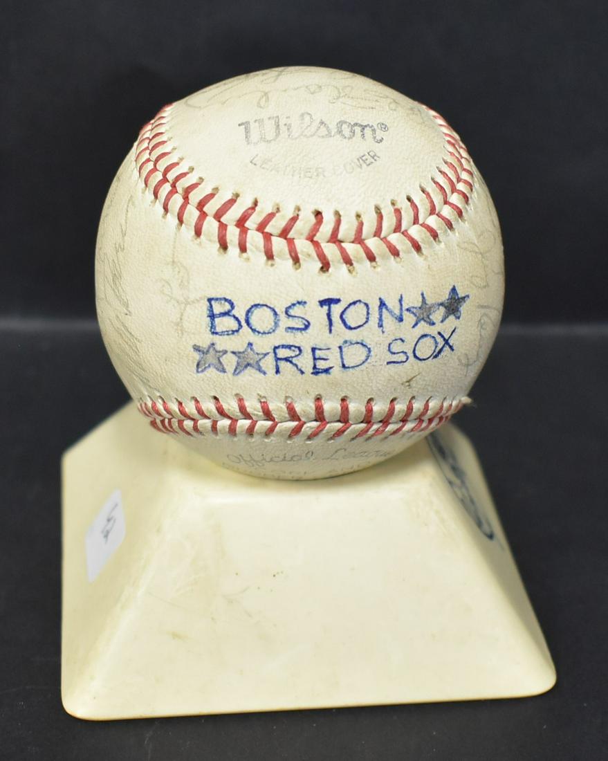 Boston Red Sox Autographed Ball (1 of 7)