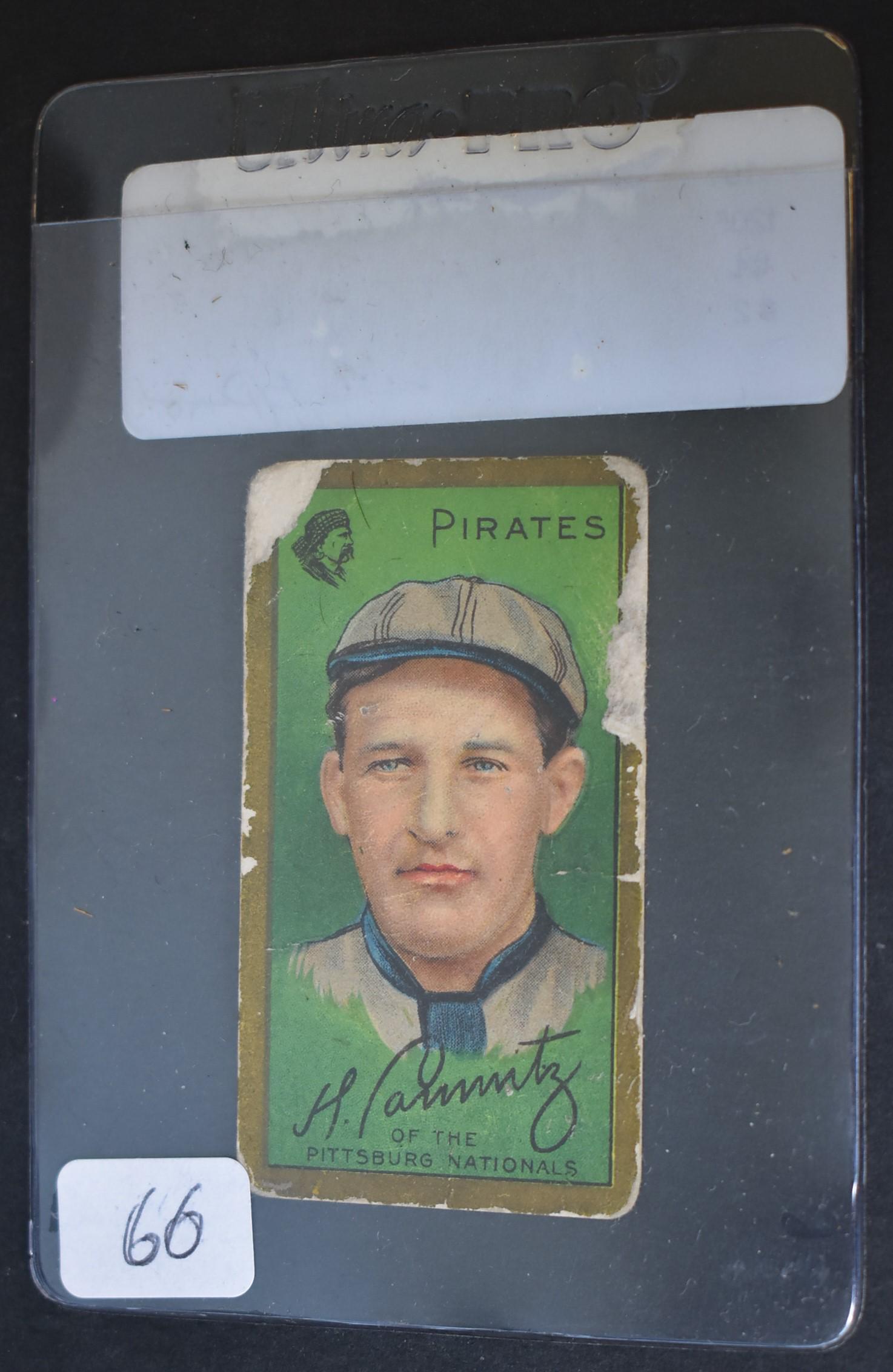 1911 Tobacco Polar Bear Card Camnitz: Howard Camnitz, Pittsburgh