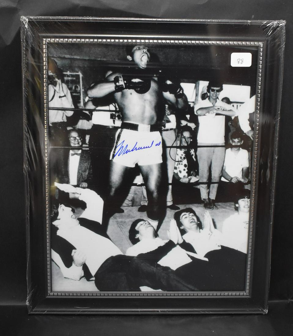 Muhammad Ali Signed Photo Display (1 of 3)