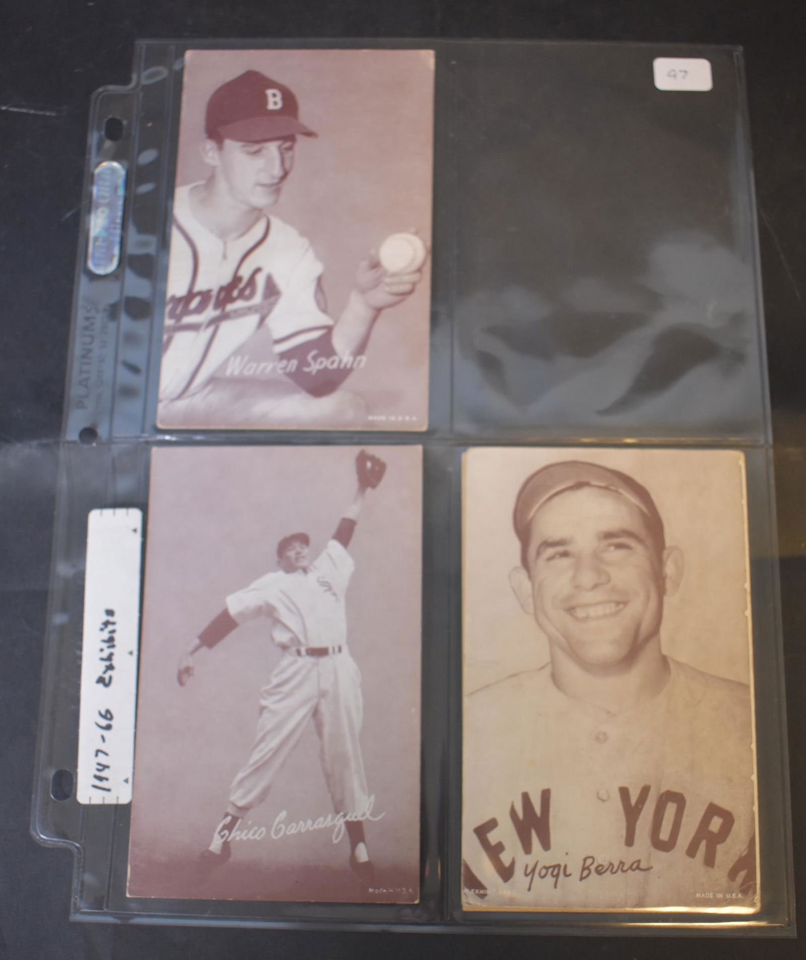 1947-1966 Exhibits Cards (4) (1 of 2)