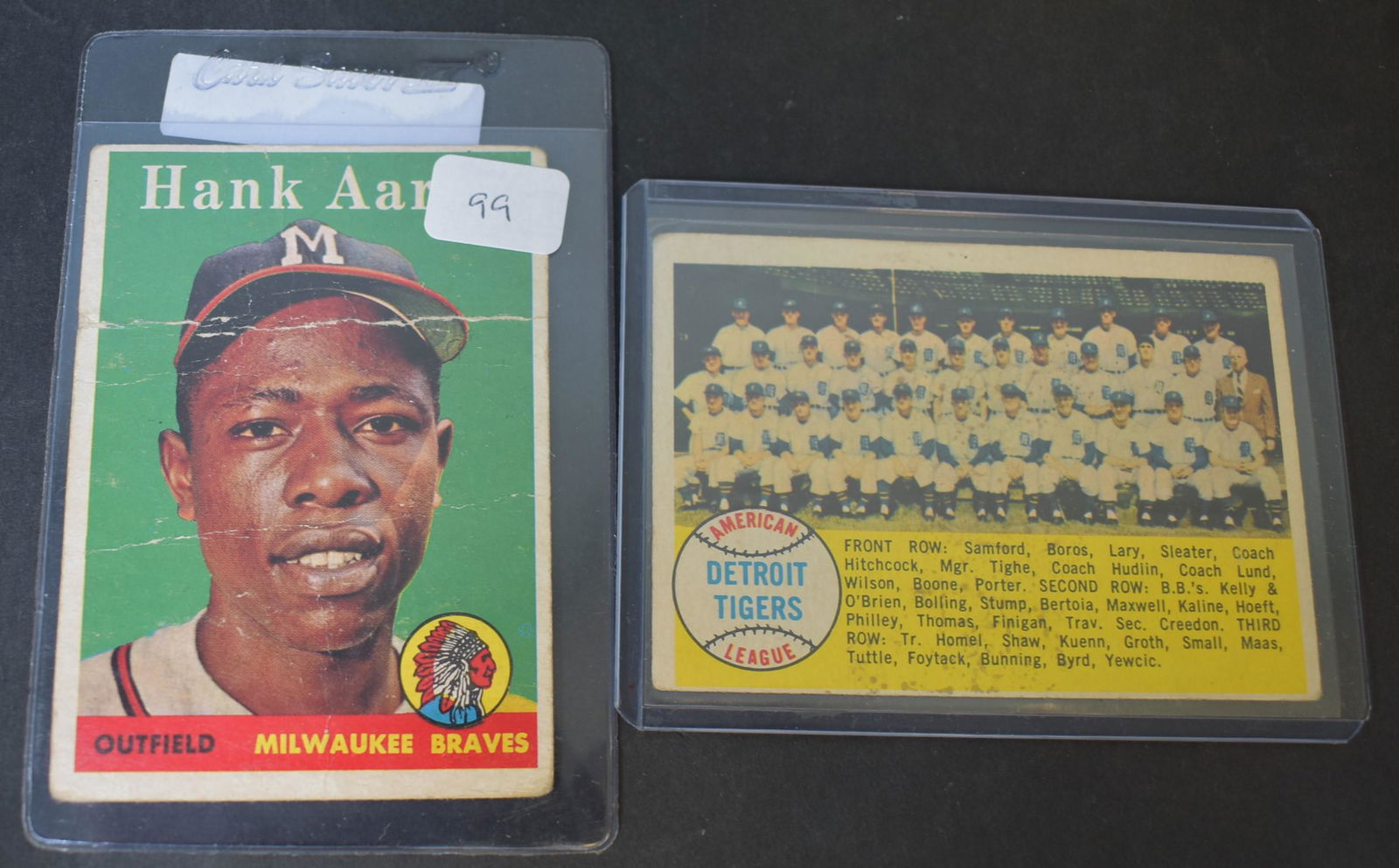 1958 Topps Baseball Cards (2) (1 of 2)