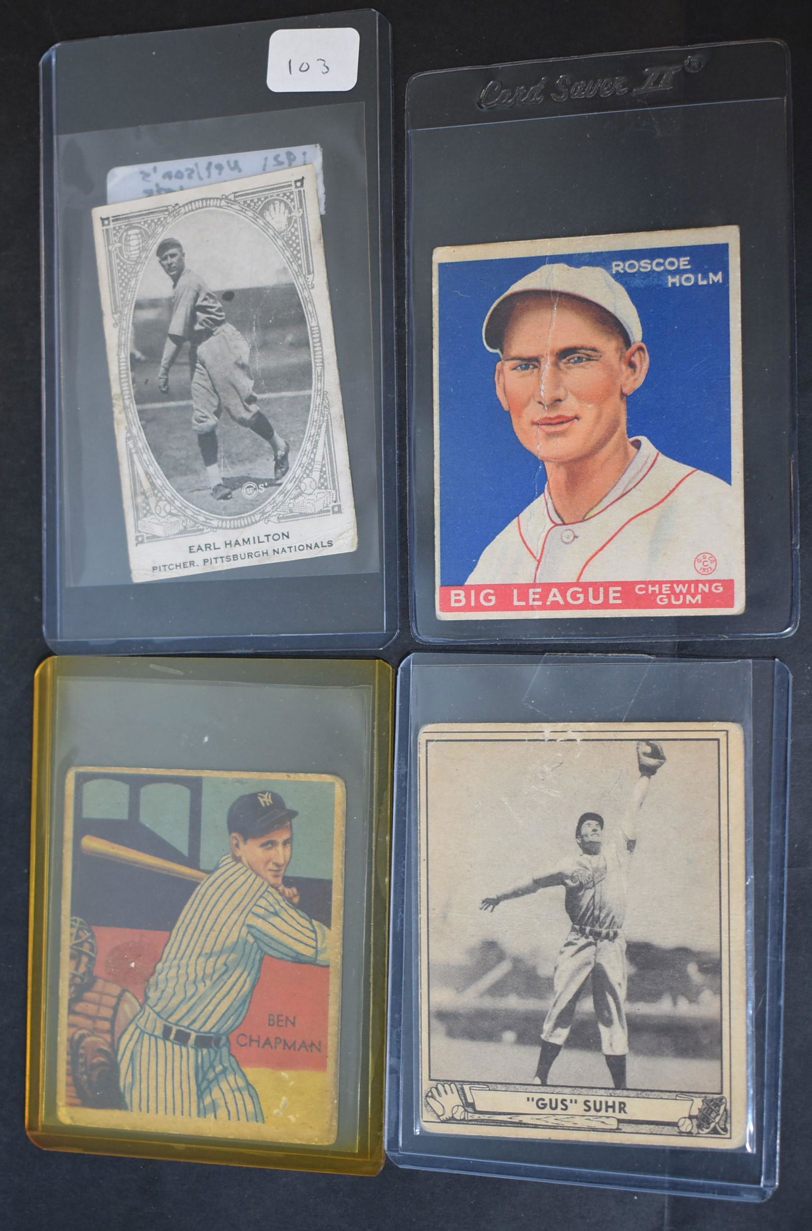 Lot of Baseball Cards (4) (1 of 2)