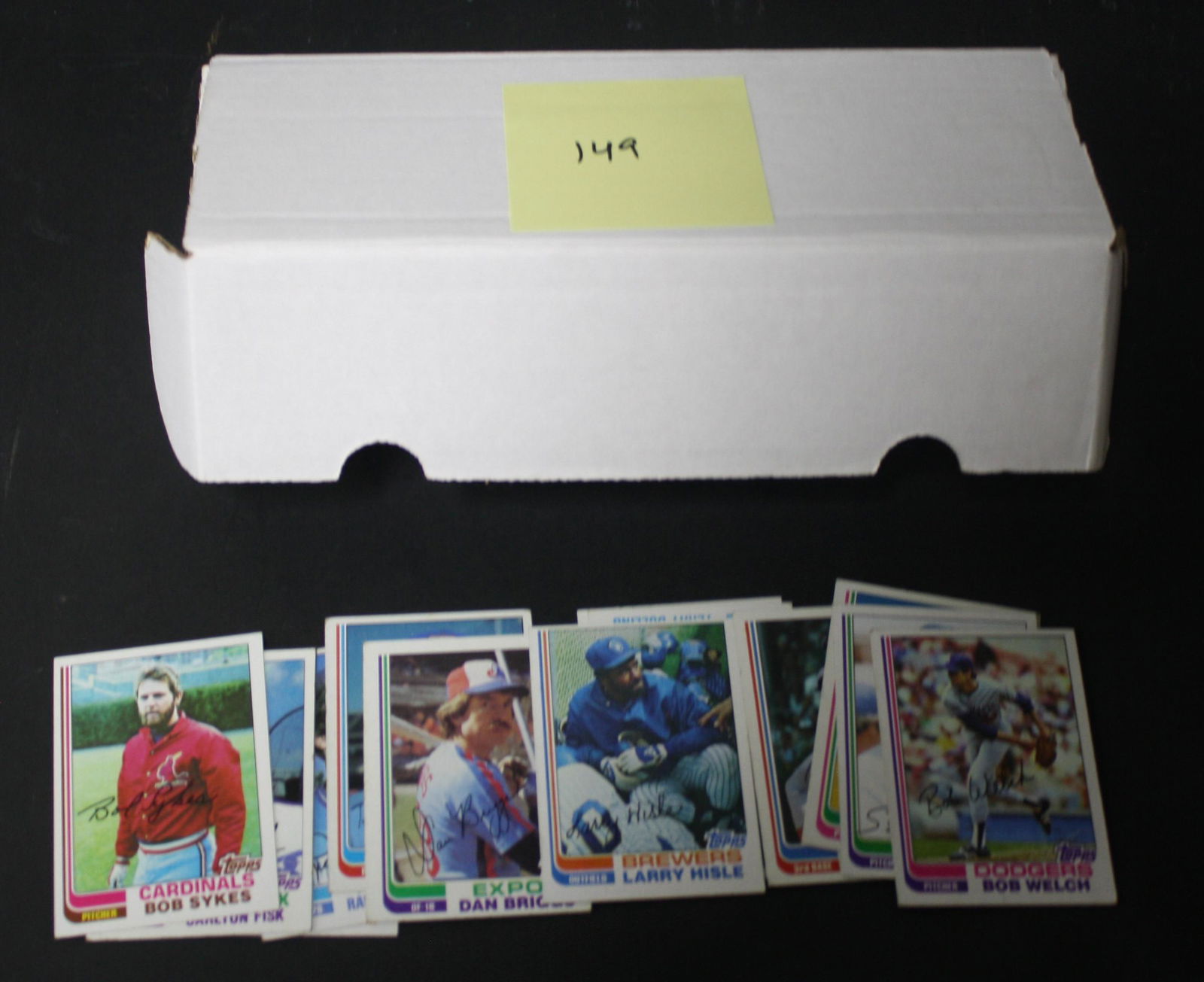 1982 Lot of Topps Baseball Cards (1 of 3)