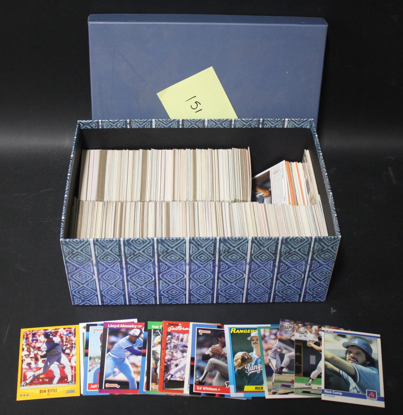 Mid 1970s-early 2010s Assorted Lot of Baseball Cards (1 of 4)