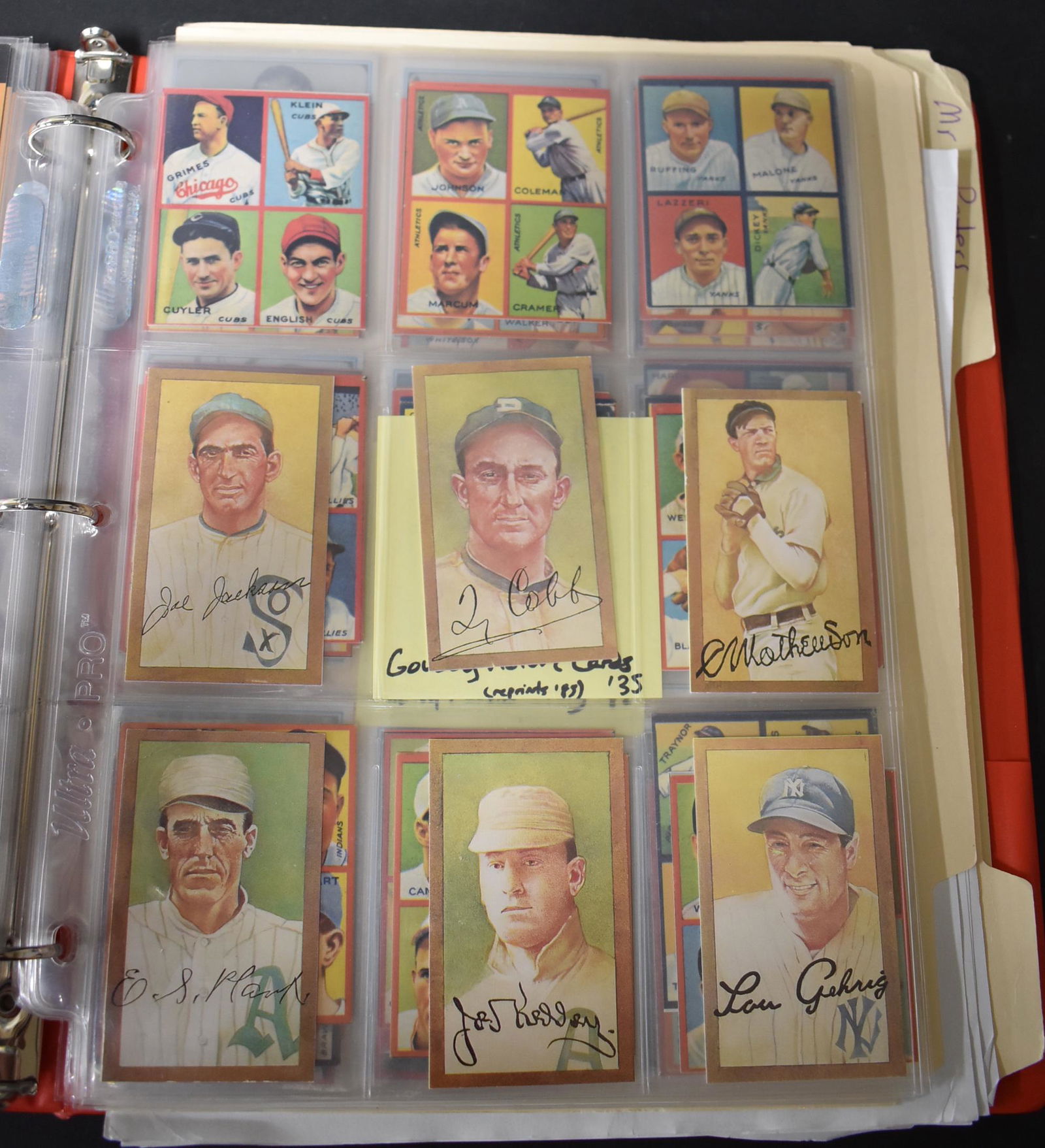 1992 Lot of Cartwrights Tobacco Series Baseball Cards (1 of 2)