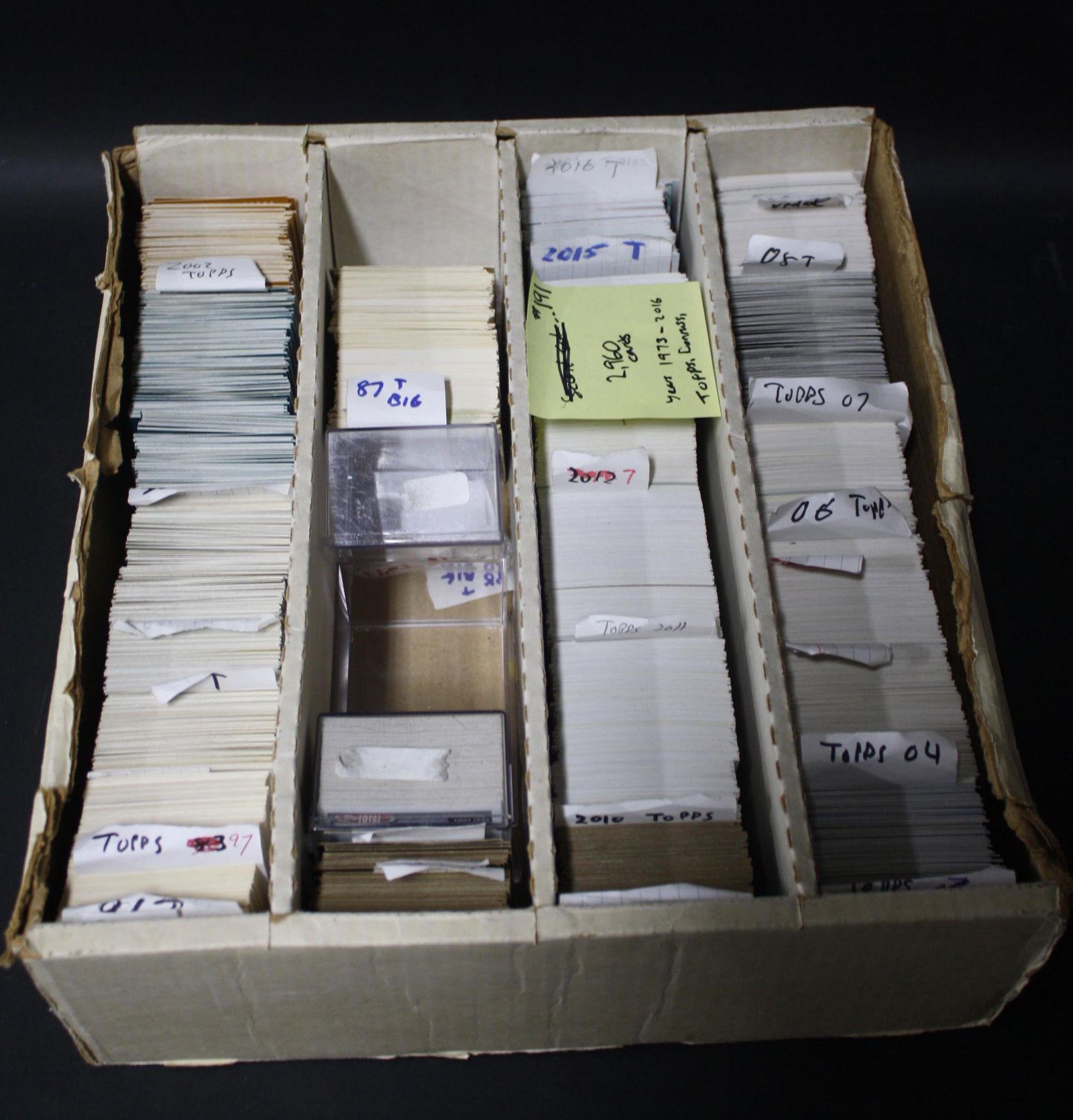 1973-2016 Lot of Assorted Baseball Cards (1 of 2)