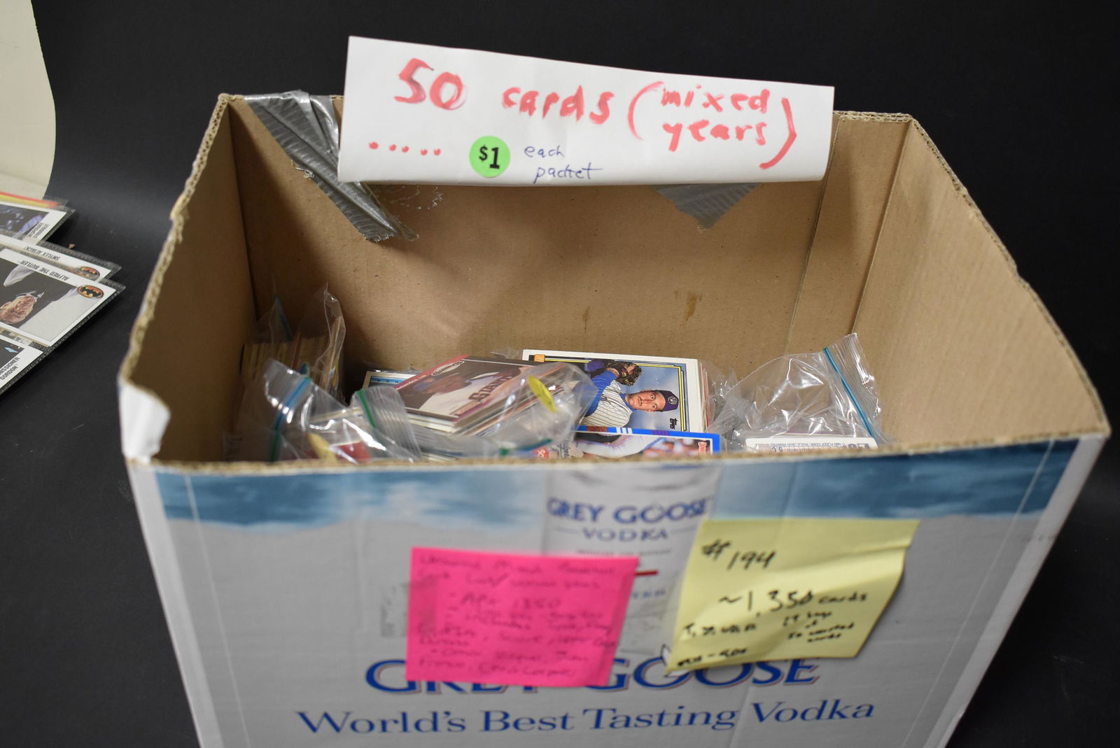 Lot of Unsorted Baseball Cards (1 of 4)