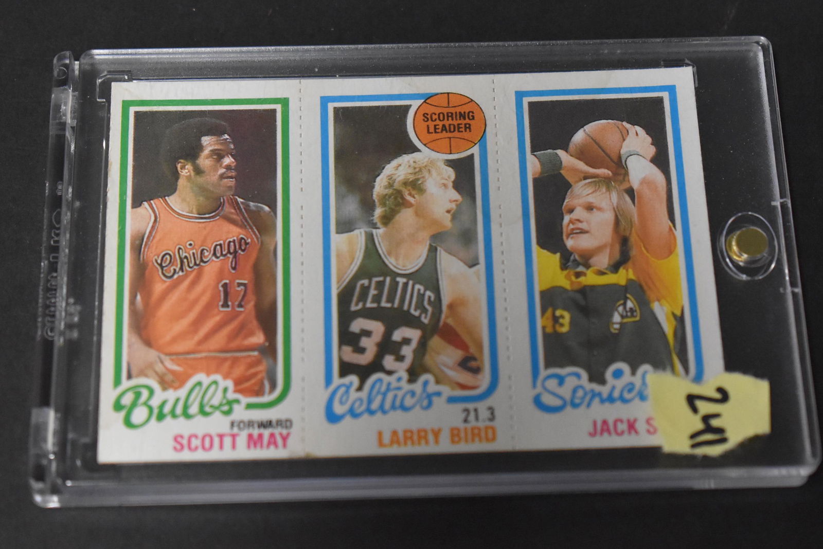 1980 Topps Rookie Basketball Card (1 of 2)
