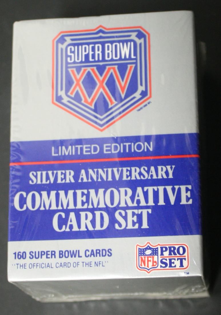 Super Bowl XXV Commemorative Card Set (1 of 3)