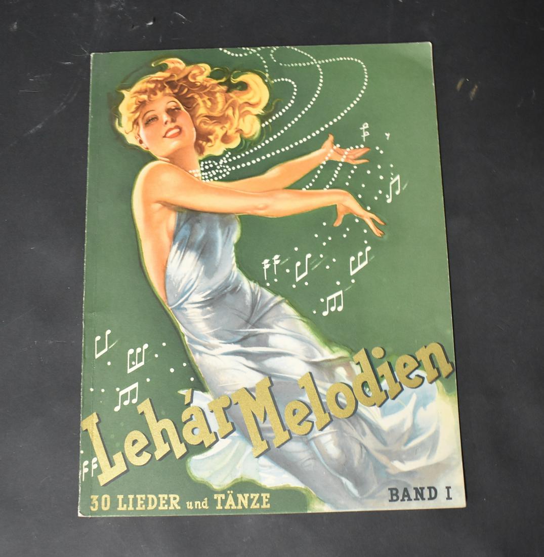 Lehar Melodien Franz Lehar: Band I Program: Program for German Sheet Music. Good condition.