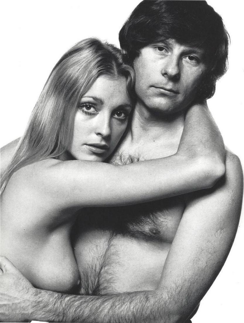 Sharon Tate & Roman David Bailey Publication Photo: Original Publication Photo, measuring approximately, 11"x9" includes white border. Taken in 1969, printed 1999. It comes stamped by the photographer and agency. The photograph is printed on double wei