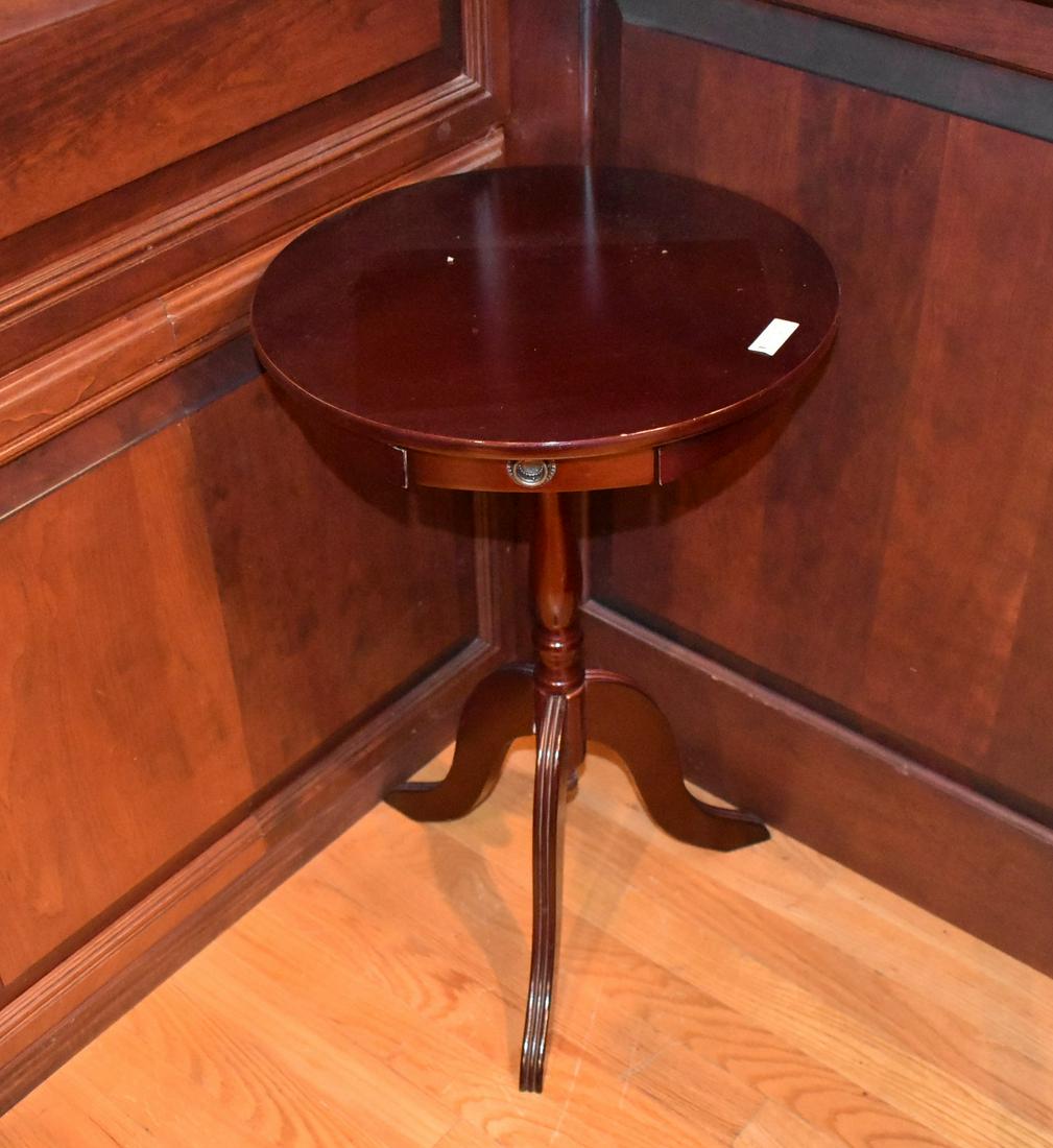 Mahogany Candle Stand (1 of 1)