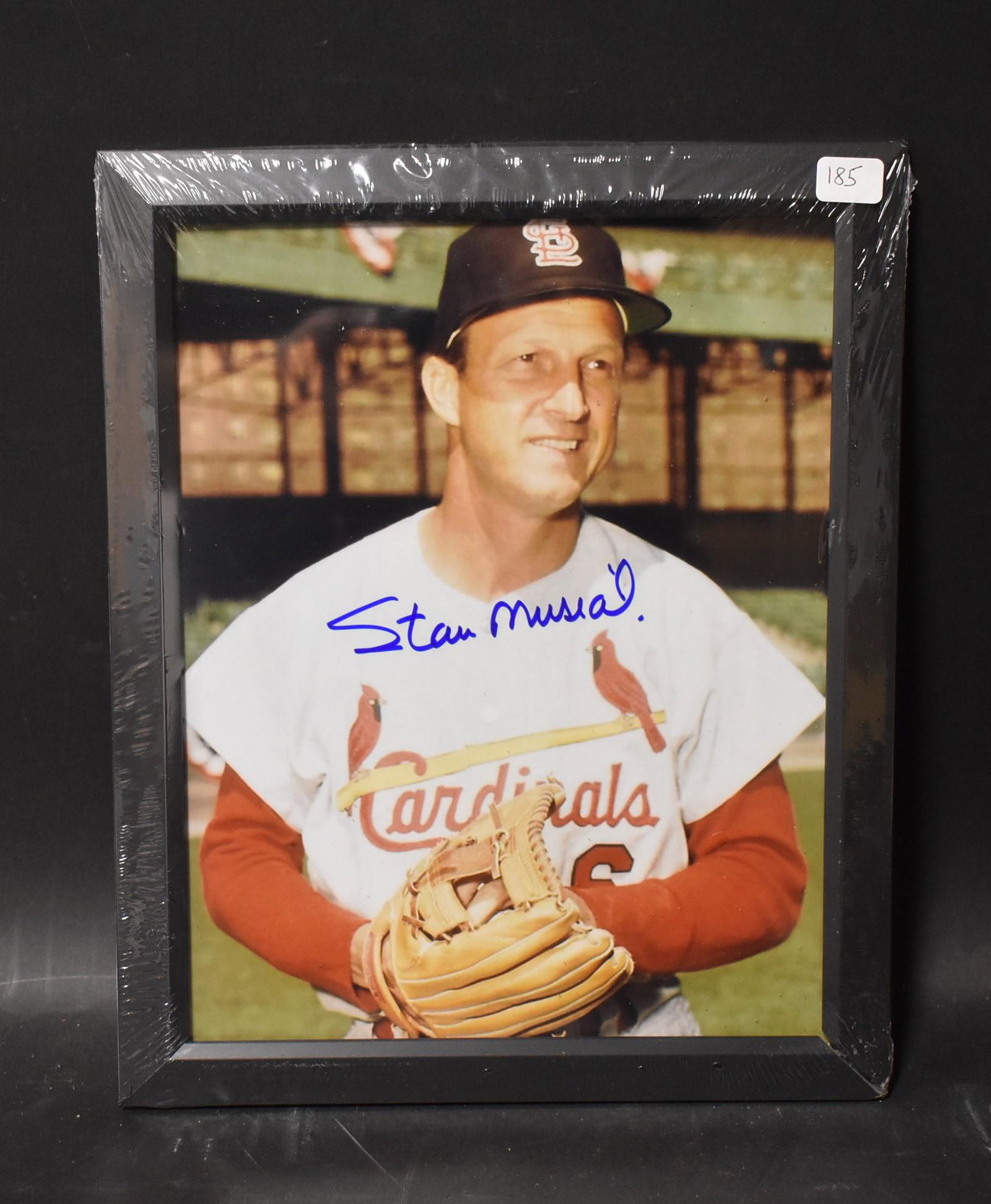 Sgd. Stan Musial Photograph: Includes COA. 8" x 10"