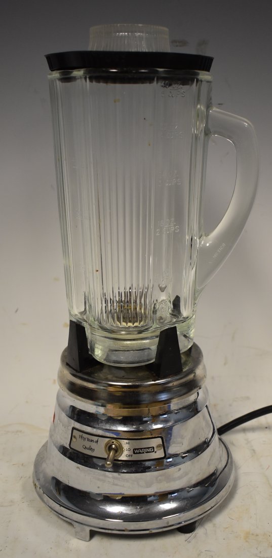 MCM Waring Blender: Size 15"H Needs to be cleaned and polished