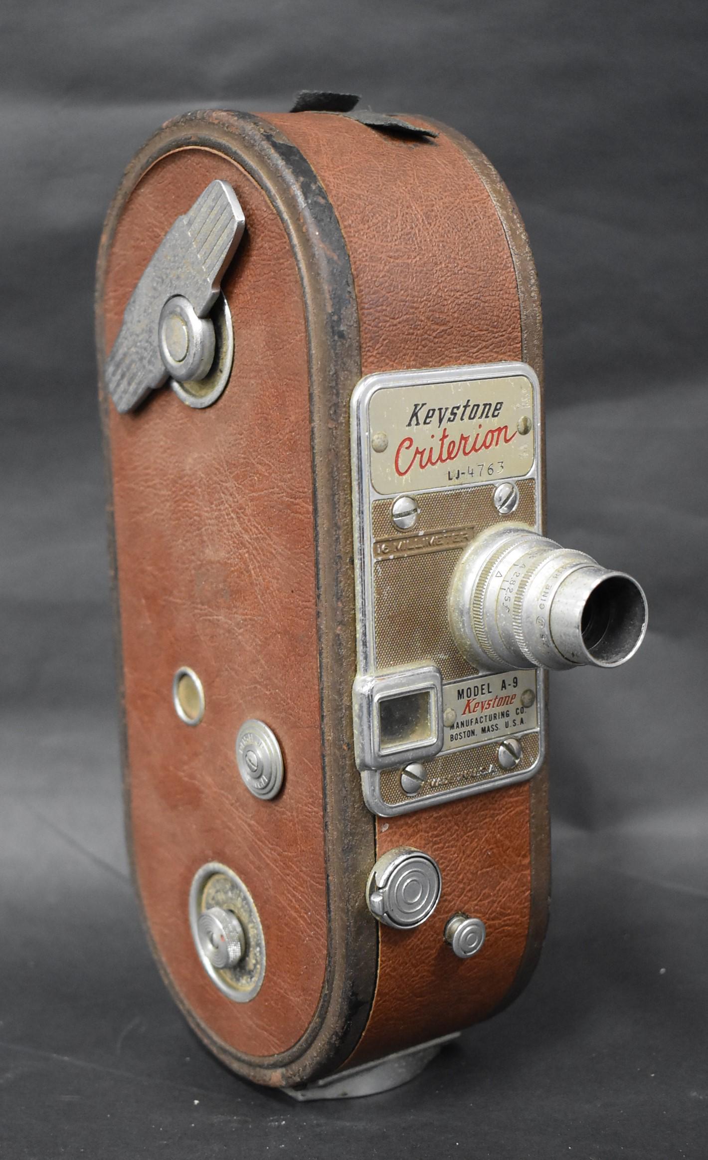 Bunny Yeager's Keystone Criterion Model A-9 Camera: 16mm camera