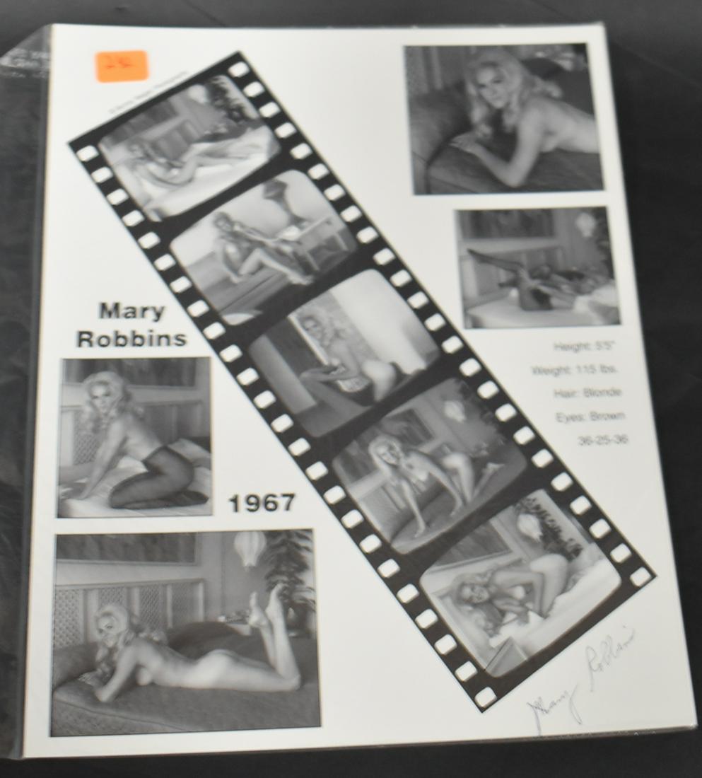 Posters Inc Mary Robbins Sgd.: 1960s. All BY photos. Also includes Christy Foushee; Carie Price; Lacey Kelly; Mickey O'Brien. Double weight matte &/or semi-gloss silver gelatin.5 in the lot. 8 inch x 10 inch.