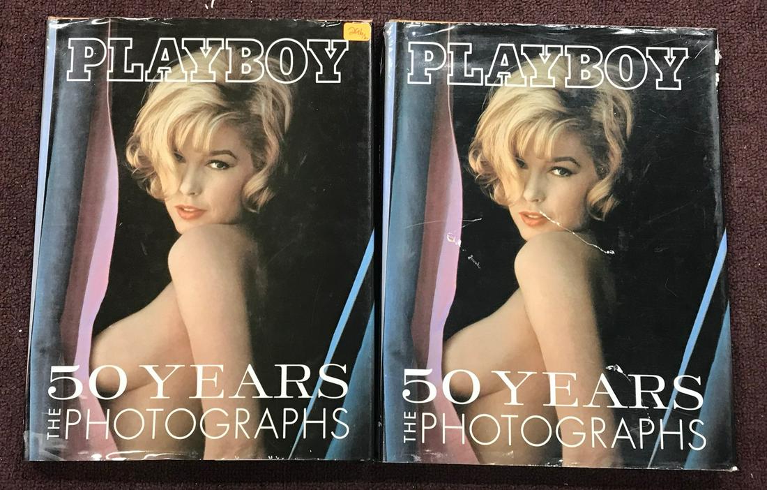 Playboy 50 Years the Photographs (2): Chronicle Books. 1st editions.