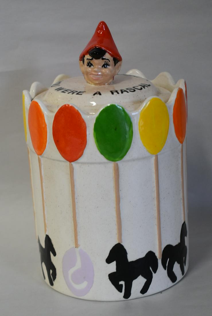 Angel Turnabout Candy Jar Hard to Find: Excellent condition
