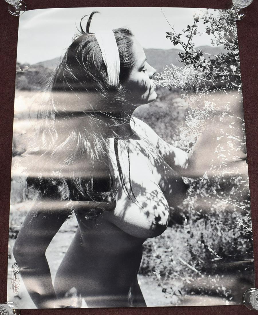 Sgd. Bunny Yeager Ruth Anderson Poster: Sgd. BY in LL. 40 x 30.