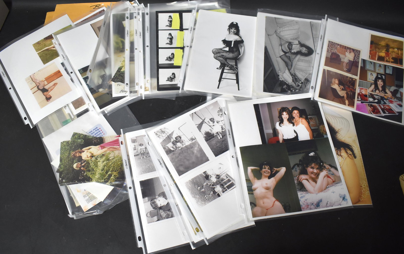 Bunny Yeager Model File Helena Antonaccio (150+): 1969-90s. 4 x 6 , 10 x 8 images, contact sheet negatives. Great opportunity for collectors.