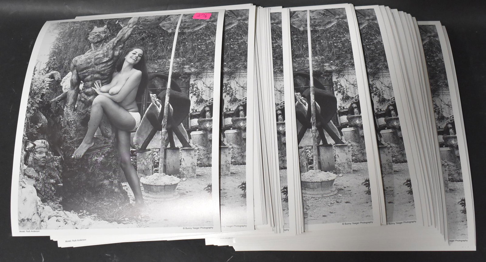 Bunny Yeager Ruth Anderson Photos (100): Approx count. Same image of Ruth Anderson. 8 x 10