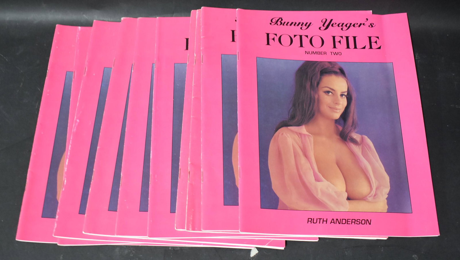 Bunny Yeager "PHOTO FILE" No. 2 (10): (10) Magazines On Cover Ruth Anderson Model Real Name Brigitte Stromberger Born 1943 From Freiburg Germany