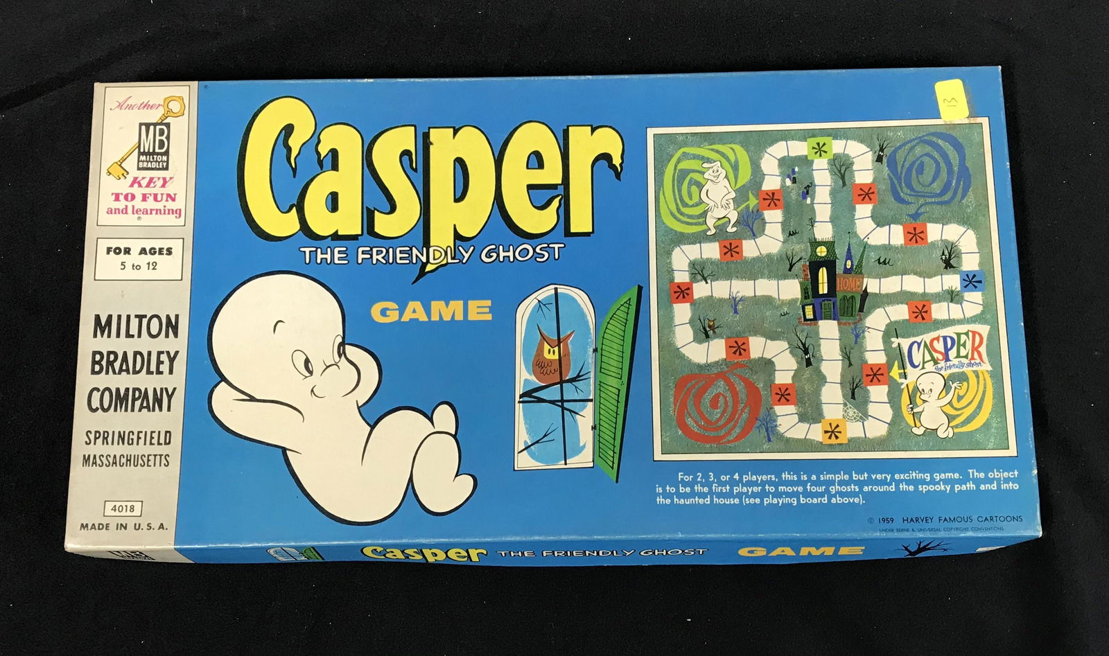 MB Casper the Friendly Ghost Game: Milton Bradley.
