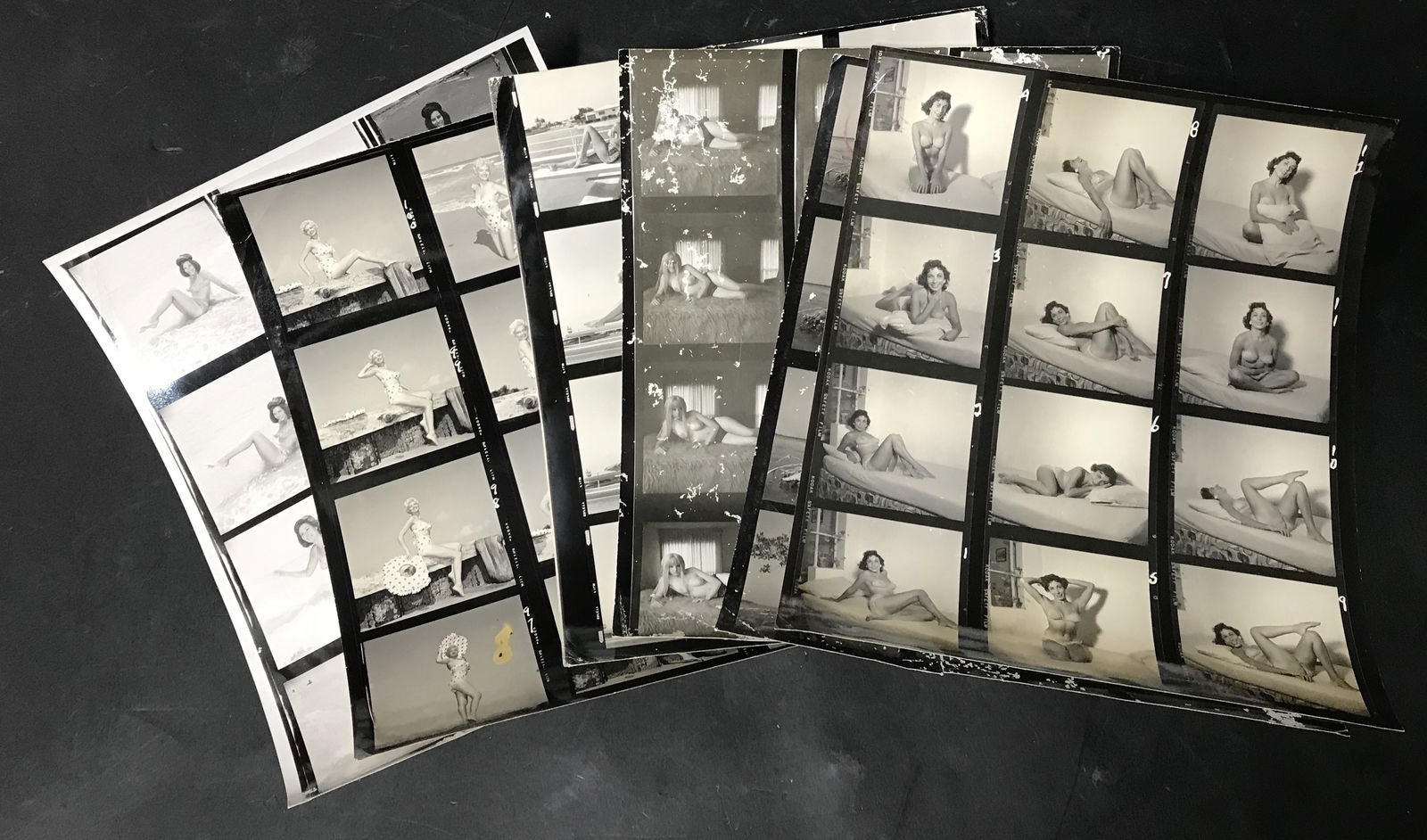 Unknown Models Contact Sheets (1 of 4)